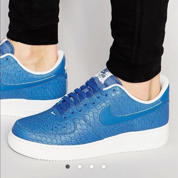 Blue air force 1 07 lv8 trainers Clearance